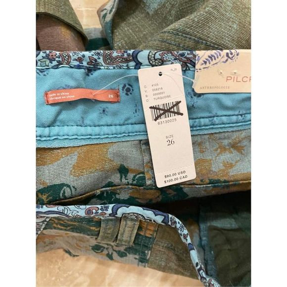 New Anthropologie x Pilcro The Wanderer Shorts Size 26 - Picture 9 of 10